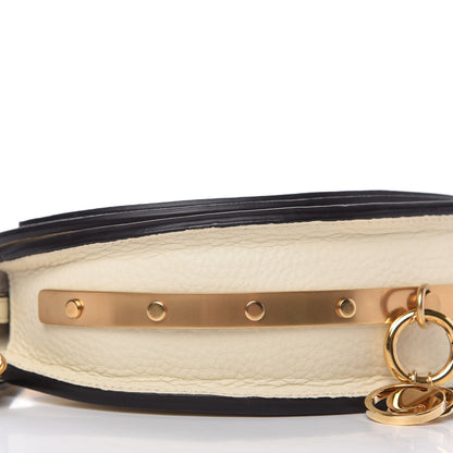 Chloe Calfskin Small Nile Bracelet Minaudiere Bag Off White 6 of 9