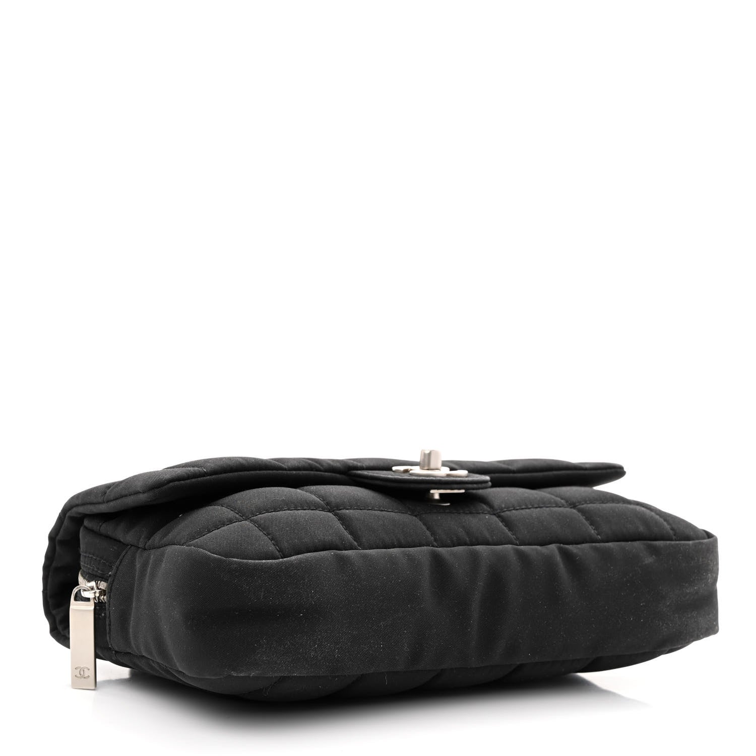 Chanel Nylon Square Quilted Flap Black 4 of 10