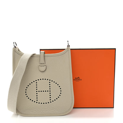 Hermes Taurillon Clemence Amazone Evelyne TPM Beton 11 of 11