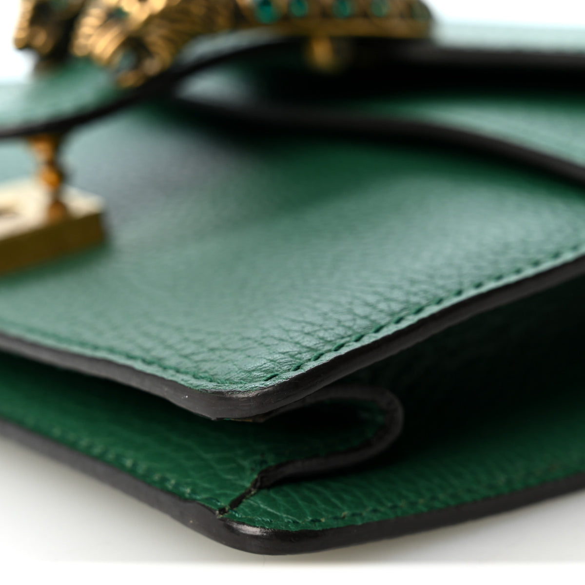 Gucci Calfskin Mini Dionysus Shoulder Bag Emerald 11 of 11
