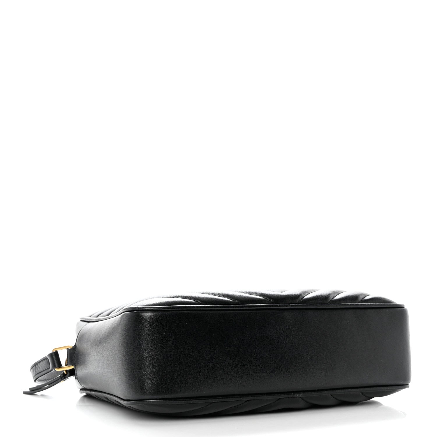 Saint Laurent Calfskin Matelasse Monogram Lou Camera Bag Black 4 of 9