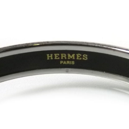 Hermes Enamel Narrow Caleche Bracelet Purple 4 of 4