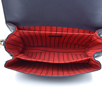 Louis Vuitton Empreinte Pochette Metis Marine Rouge 5 of 9