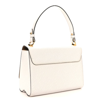 Louis Vuitton Epi Twist Shoulder Bag MM White 4 of 10