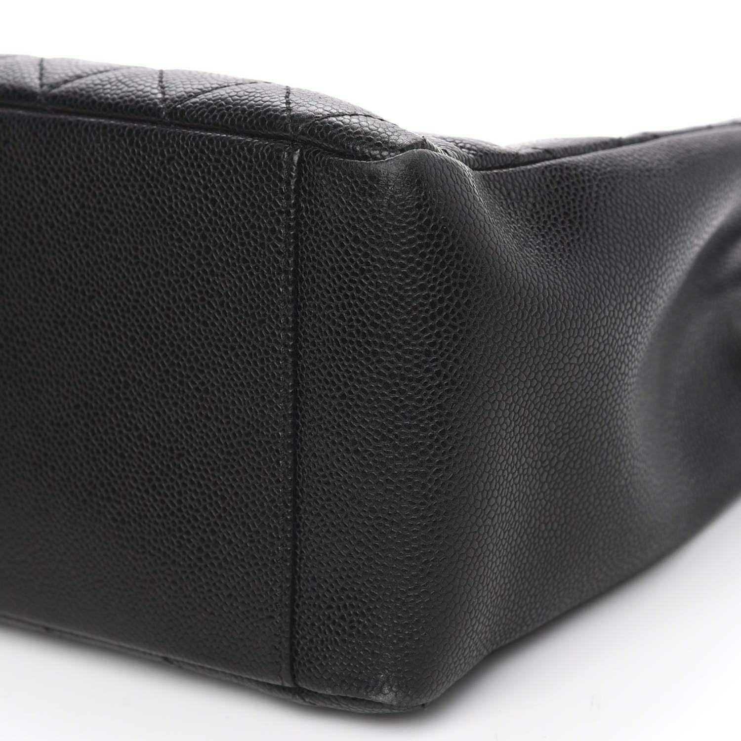 Chanel Caviar Quilted Grand Shopping Tote GST Black 9 of 12