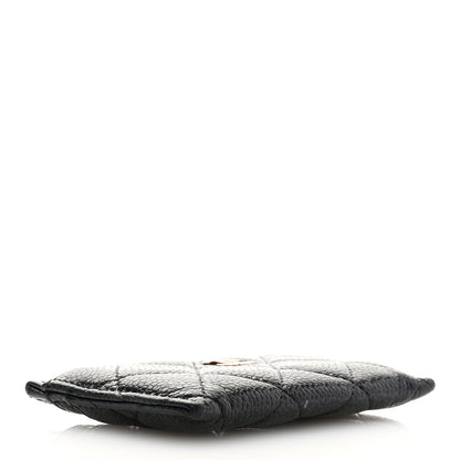 Chanel Caviar Quilted Card Holder Black 4 of 10