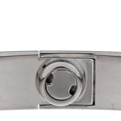 Cartier 18K White Gold LOVE Bracelet 19 6 of 8