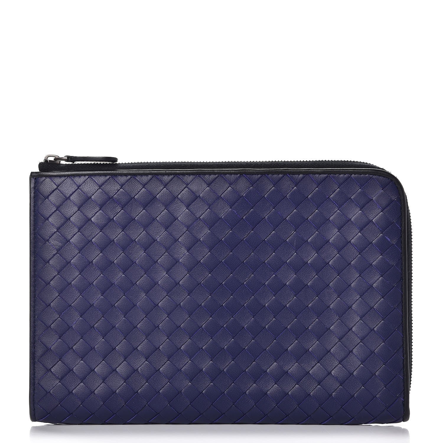 Bottega Veneta Nappa Intrecciato Flat Zip Pouch 1 of 9
