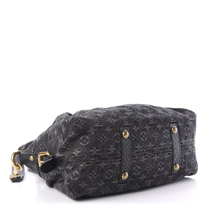 Louis Vuitton Denim Neo Cabby MM Black 5 of 13