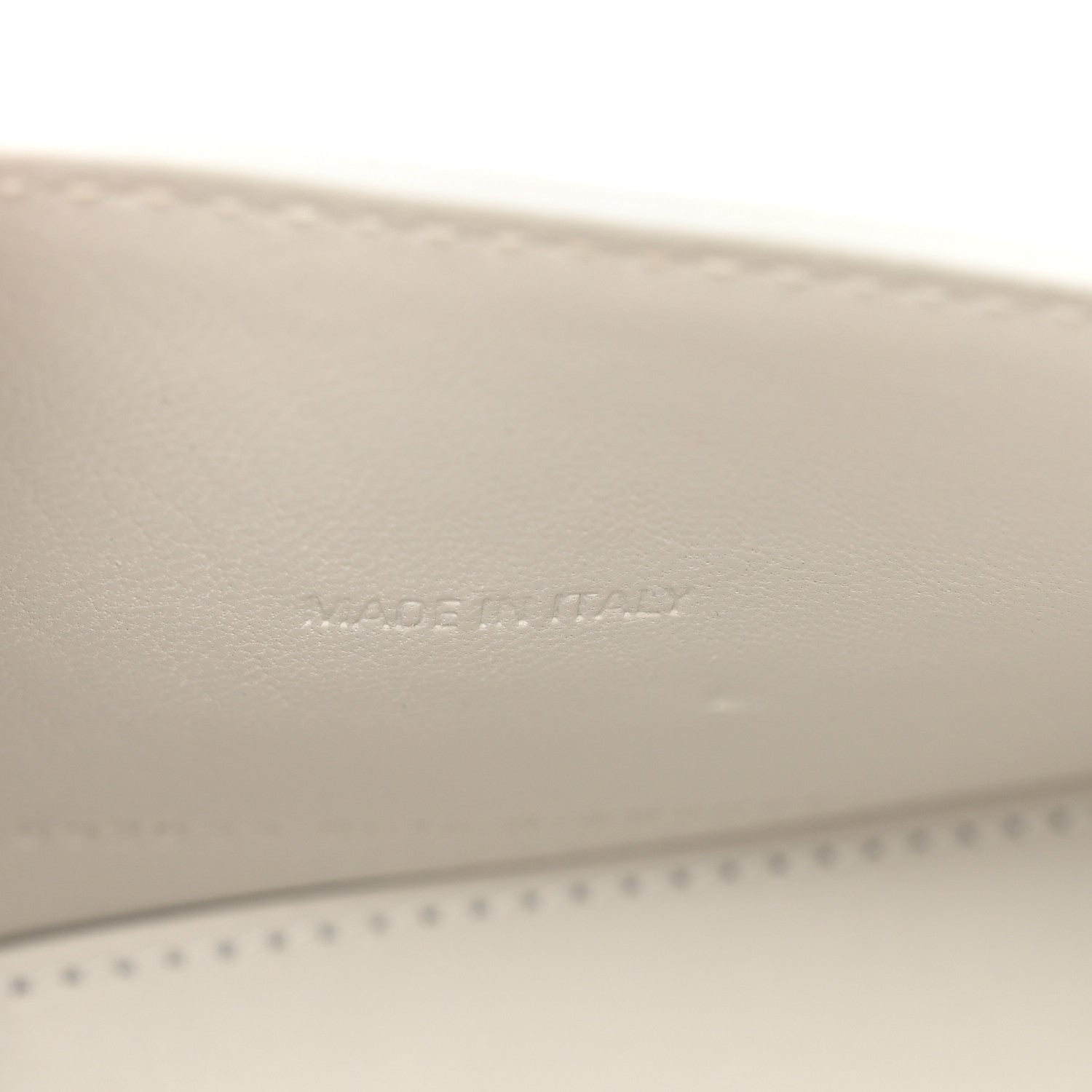 Balenciaga Shiny Calfskin Crocodile Embossed Hourglass Top Handle Bag XS White 7 of 11