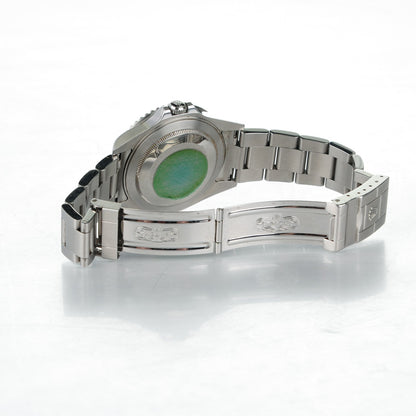 Rolex Stainless Steel 40mm Oyster Perpetual Date GMT Master II Watch Black 16710 7 of 9
