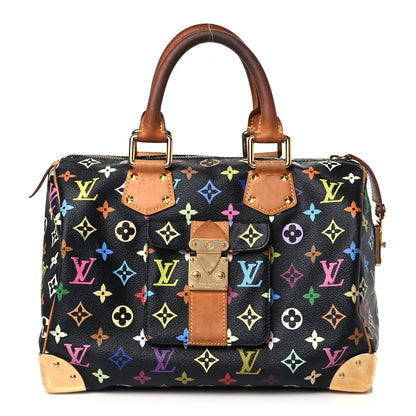 Louis Vuitton Monogram Multicolor Speedy 30 Black 1 of 13