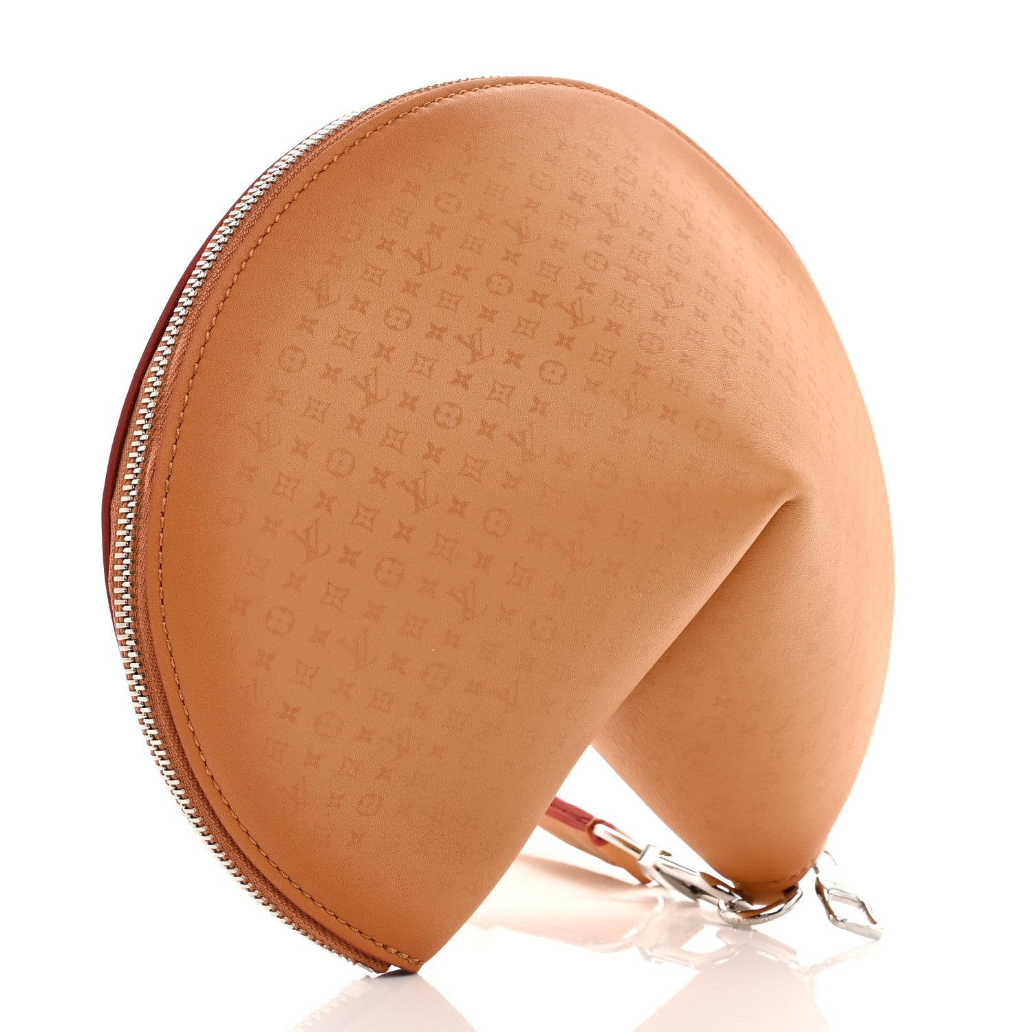 Louis Vuitton Calfskin Monogram Fortune Cookie Pouch Purple 3 of 8