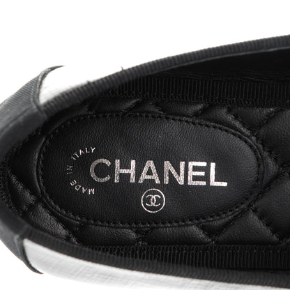 Chanel Patent CC Loafers 38 Black 7 of 9