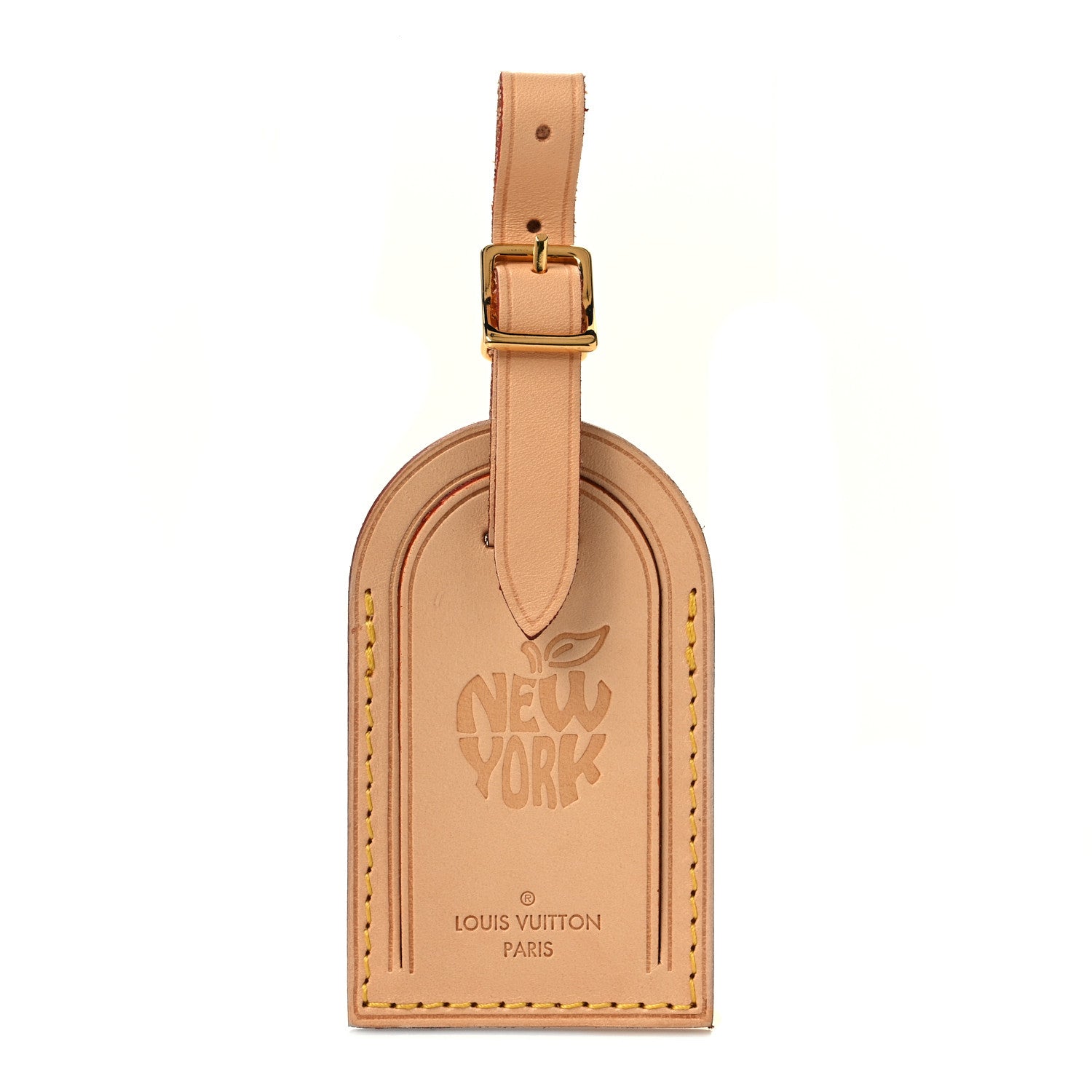 Louis Vuitton Vachetta New York Luggage Tag 1 of 6