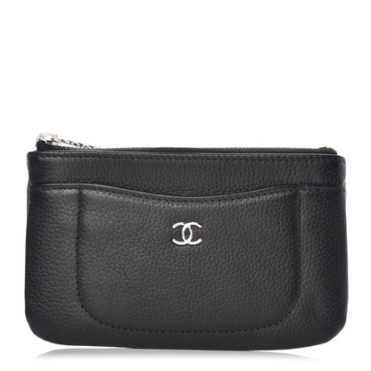 Chanel Grained Calfskin Small Neo Executive Cosmetic Case Black 1 of 10