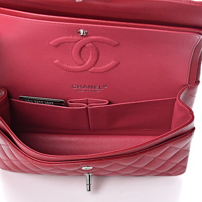 Chanel Caviar Quilted Medium Double Flap Pink 5 of 11