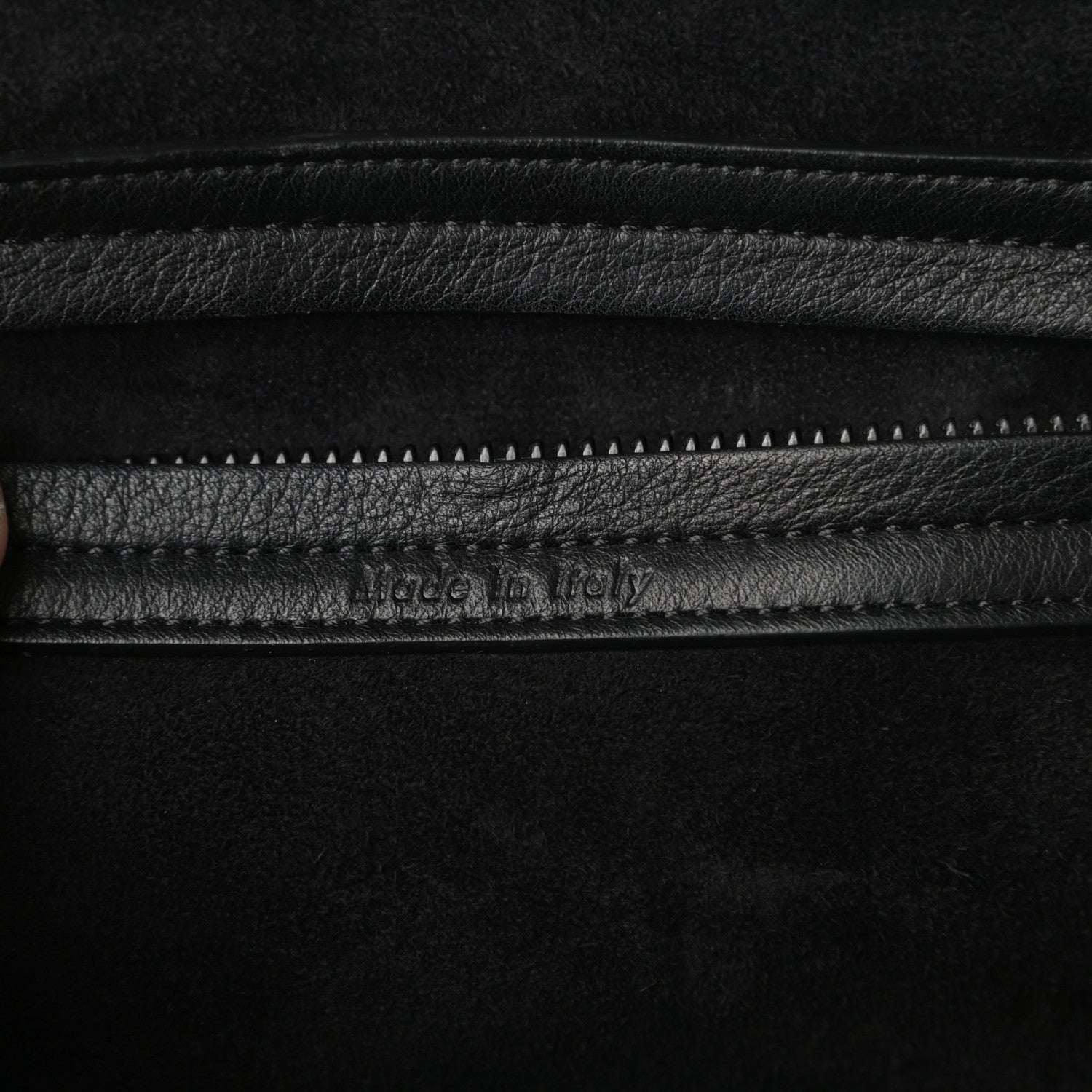 Celine Supple Calfskin Medium Phantom Luggage Black 6 of 9