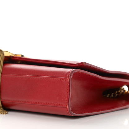 Saint Laurent Smooth Calfskin Medium Classic Monogram Kate Tassel Satchel New Lipstick 11 of 12