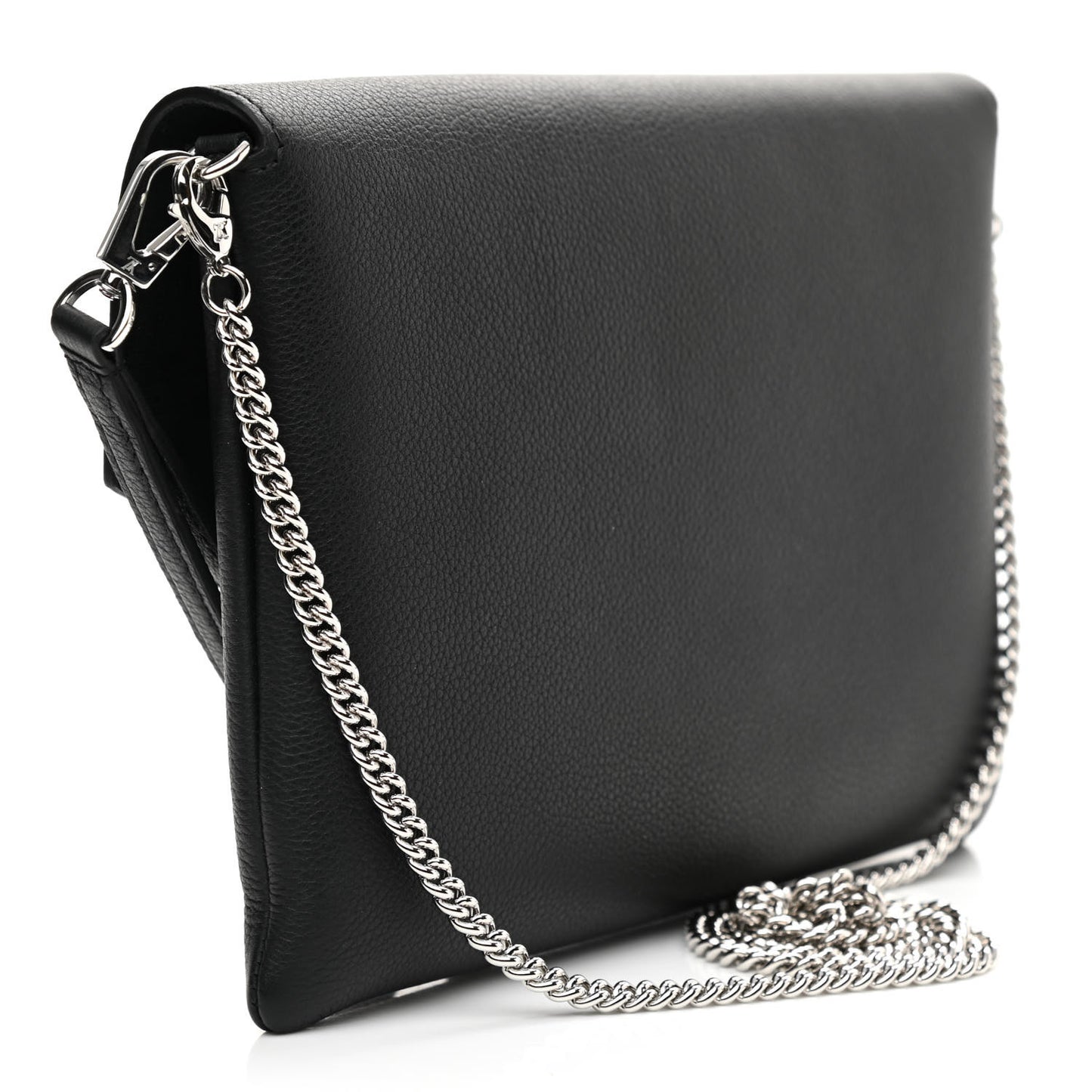 Soft Calfskin My Lockme Pochette Black
