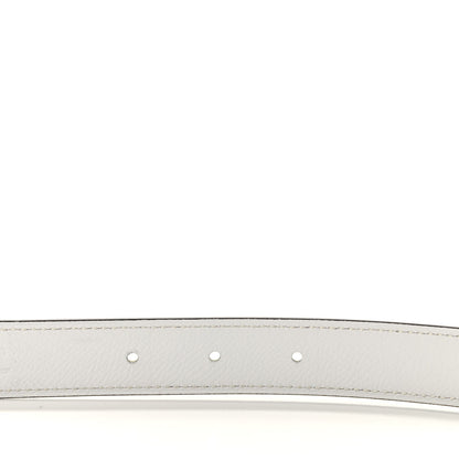 Hermes Swift Epsom 24mm Mini Constance Belt 95 Jaune Poussin White 7 of 8