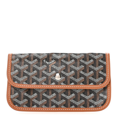 Goyard Goyardine Pouch Black Gold 1 of 6
