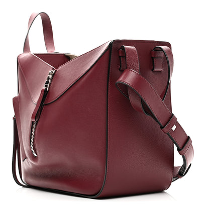 Loewe Calfskin Small Hammock Shoulder Bag Dark Red 3 of 9