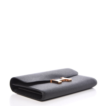 Hermes Epsom Constance Long Wallet Black 4 of 11