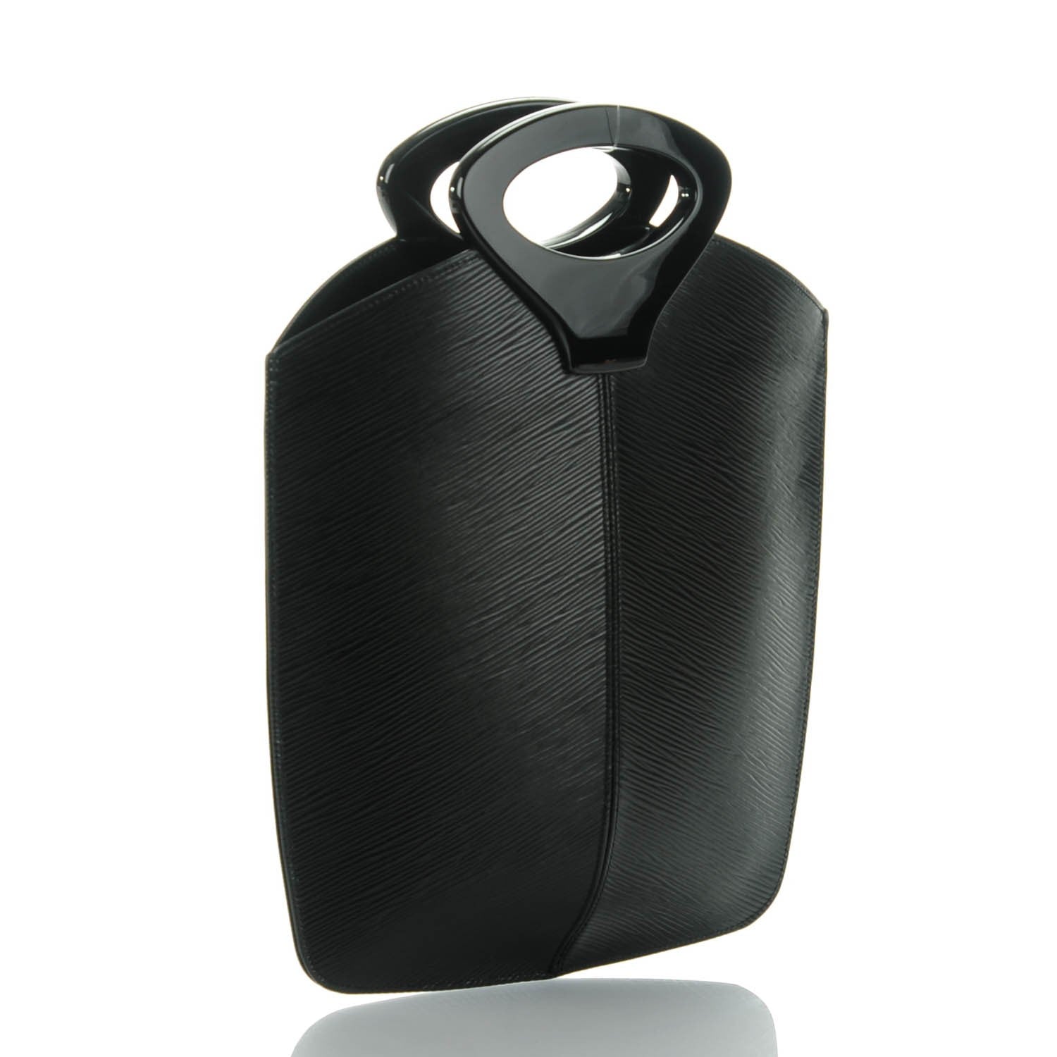 Louis Vuitton Epi Demi Lune Tote Black 3 of 7
