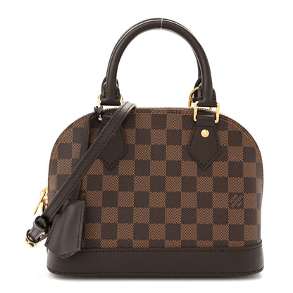 Louis Vuitton Damier Ebene Alma BB 1 of 10