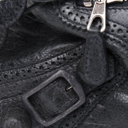 Balenciaga Agneau Giant Brogues Hardware City Anthracite 23 of 33