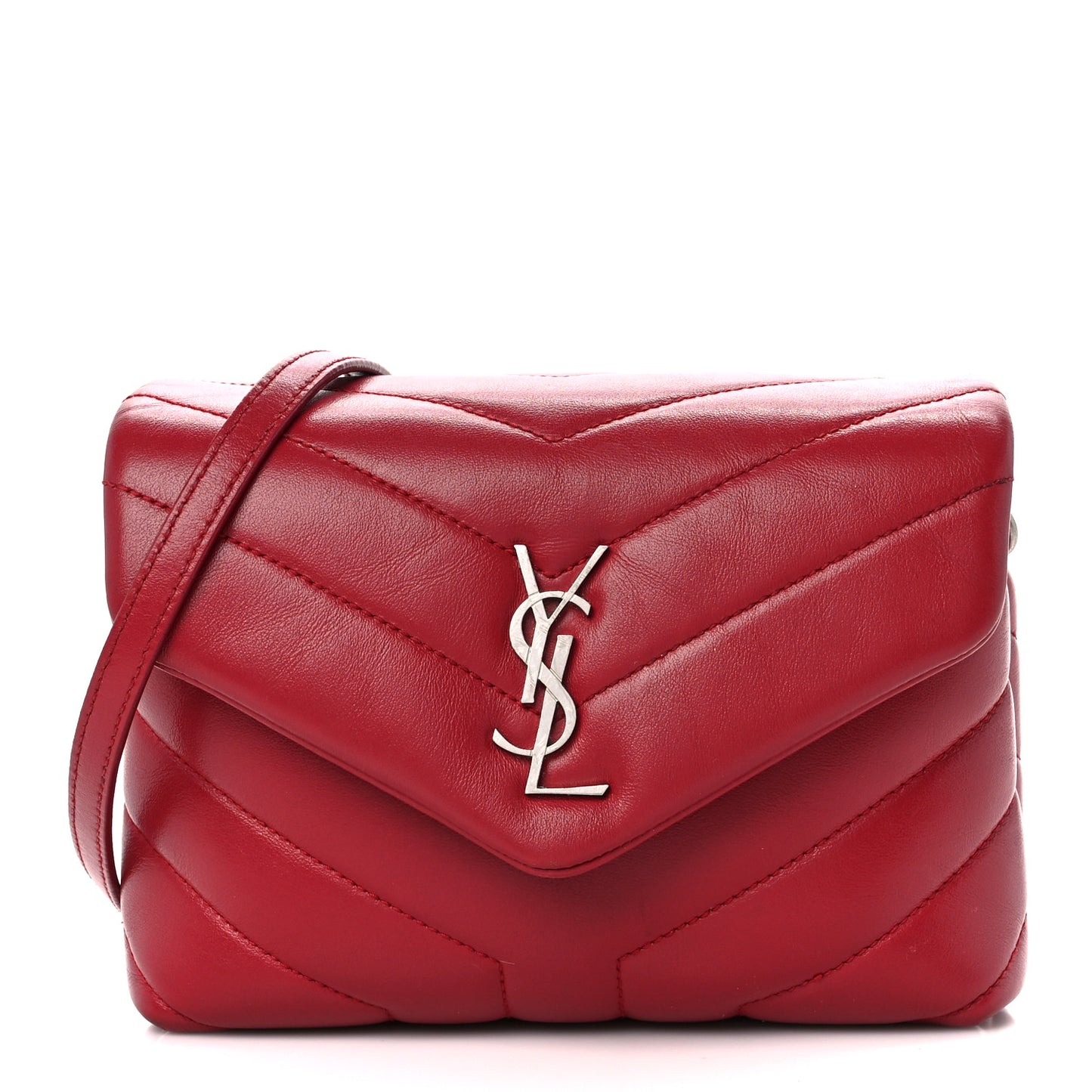 Calfskin Y Quilted Monogram Toy Loulou Crossbody Bag New Lipstick