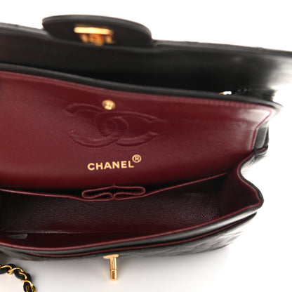 Chanel Lambskin Quilted Small Double Flap Black 4 of 8