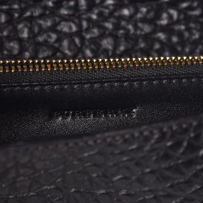 Burberry Signature Grain Small Madison Chain Clutch Black 6 of 9