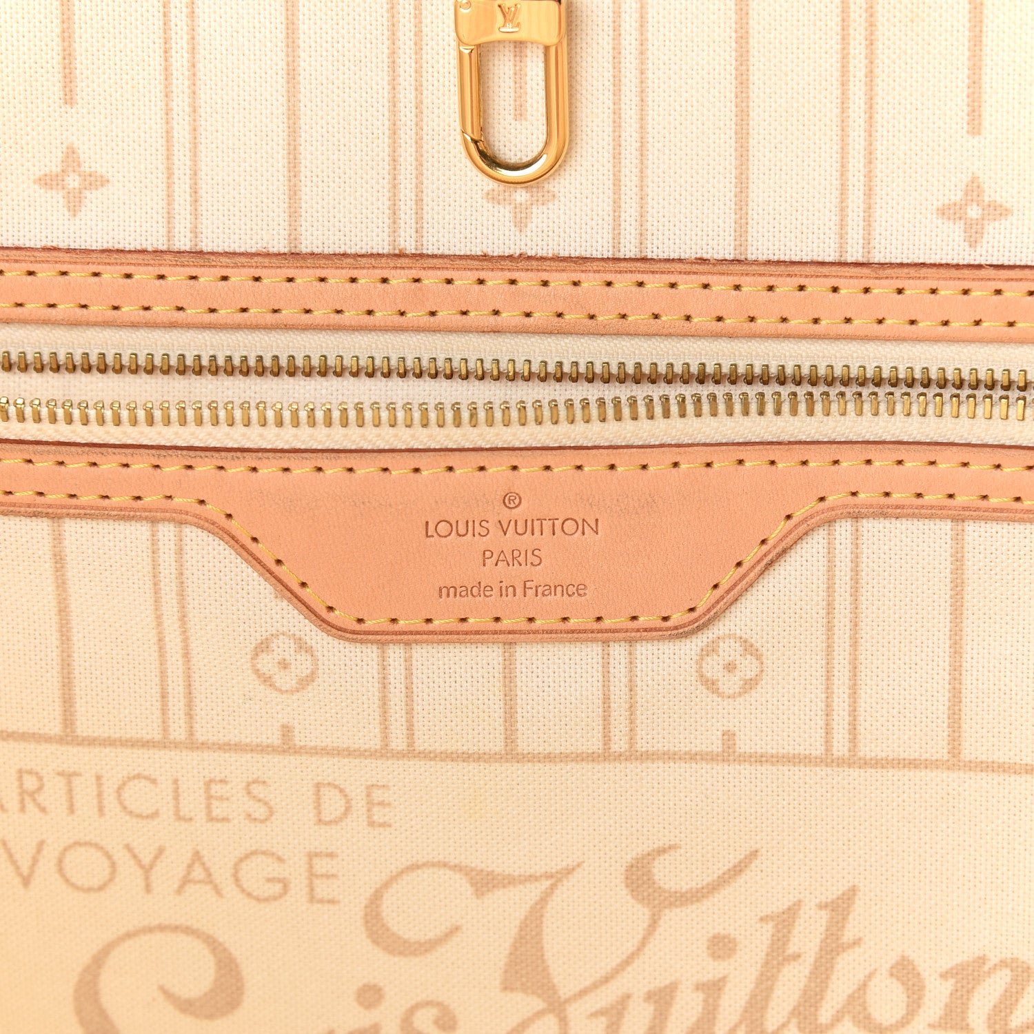 Louis Vuitton Damier Azur Neverfull GM 6 of 9