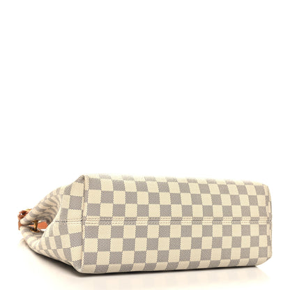 Louis Vuitton Damier Azur Graceful PM Rose Ballerine 4 of 11