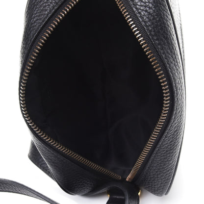 Gucci Pebbled Calfskin Mini Soho Disco Bag Black 4 of 4