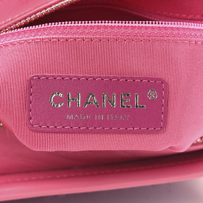 Chanel Tweed Calfskin Small Gabrielle Hobo Pink 7 of 13