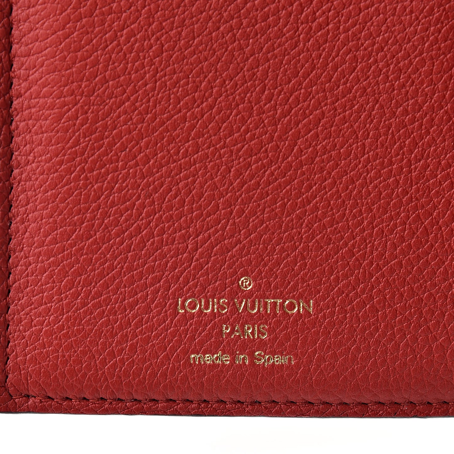 Monogram Pallas Compact Wallet Cherry