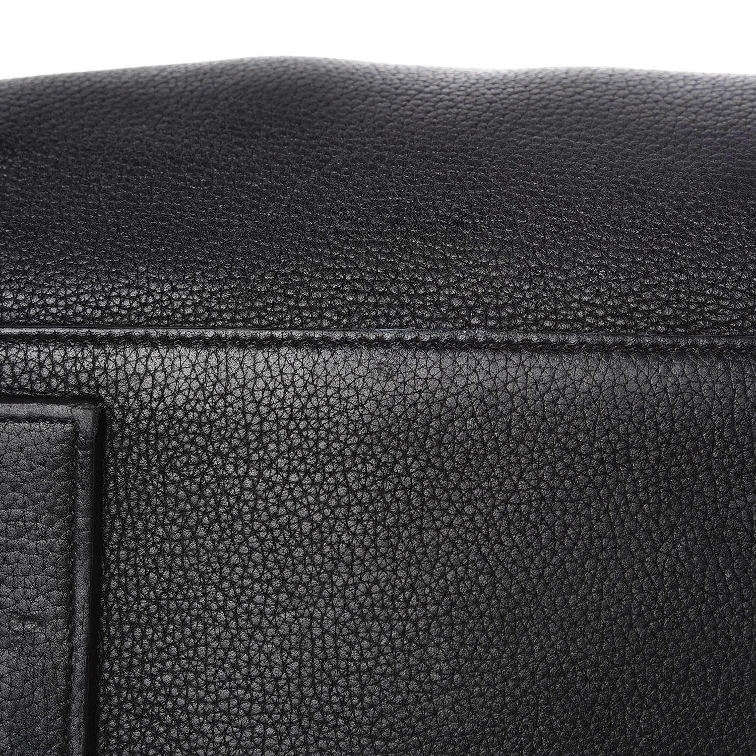 Saint Laurent Grained Calfskin Medium Souple Sac De Jour Black 13 of 19