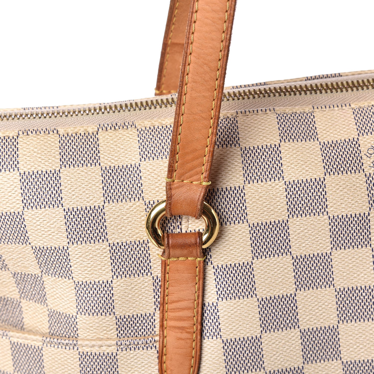 Louis Vuitton Damier Azur Totally MM 19 of 21