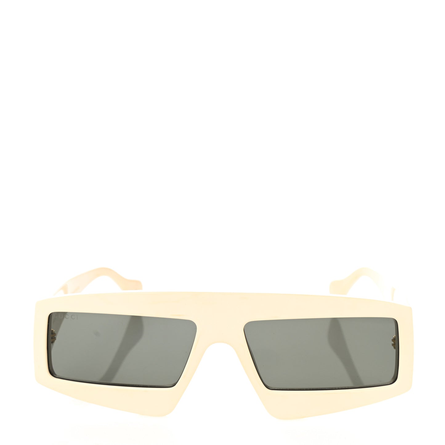Acetate Shield Sunglasses GG0358S White