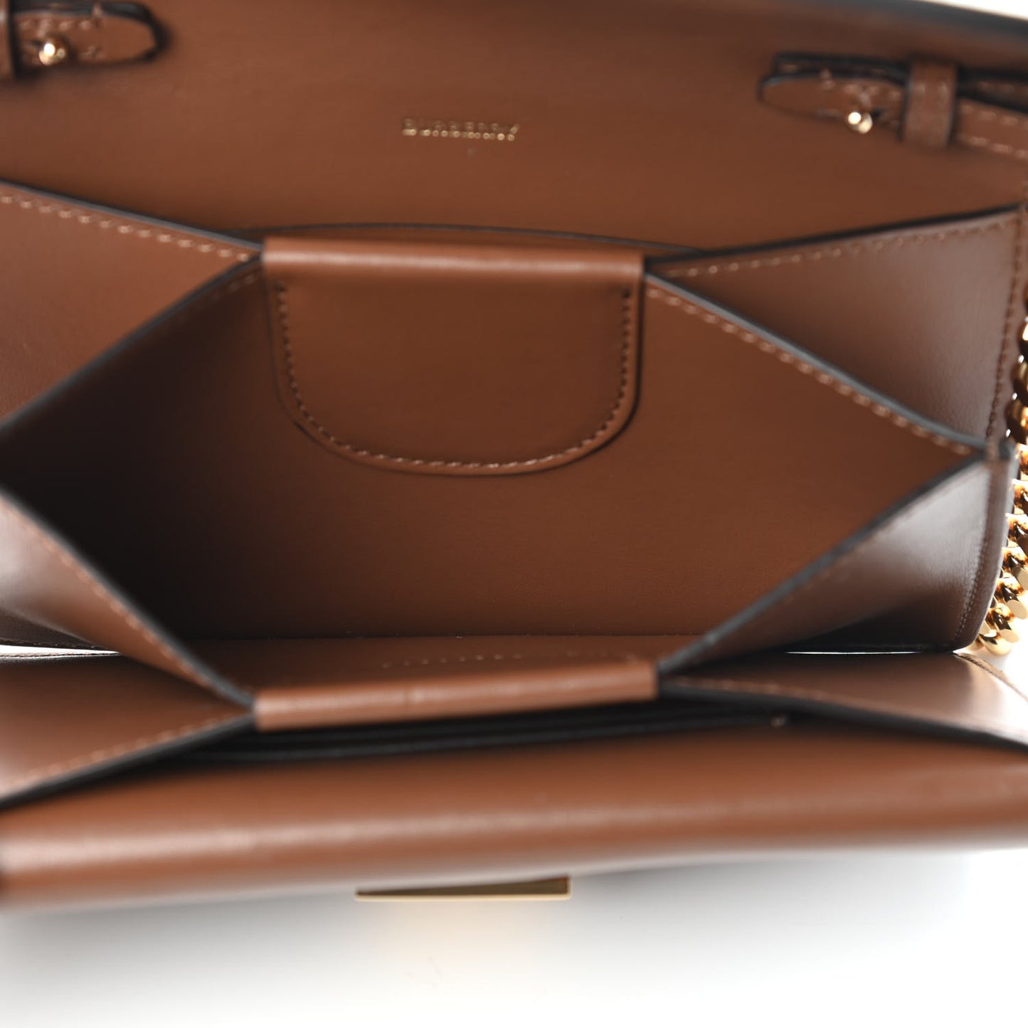 Suede Calfskin Large Jessie Chain TB Bag Biscuit