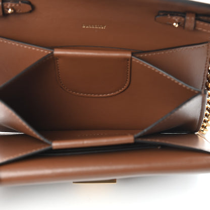 Burberry Suede Calfskin Large Jessie Chain TB Bag Biscuit 5 of 8