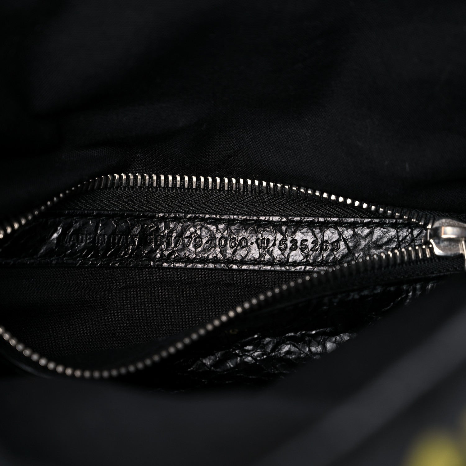 Balenciaga Agneau Arena Graffiti Drawstring Backpack Black Multicolor 7 of 9