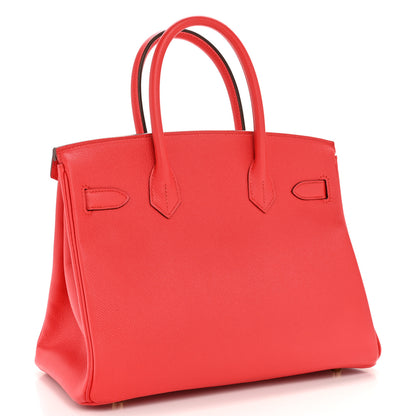 Hermes Epsom Birkin 30 Rouge Tomate 3 of 15