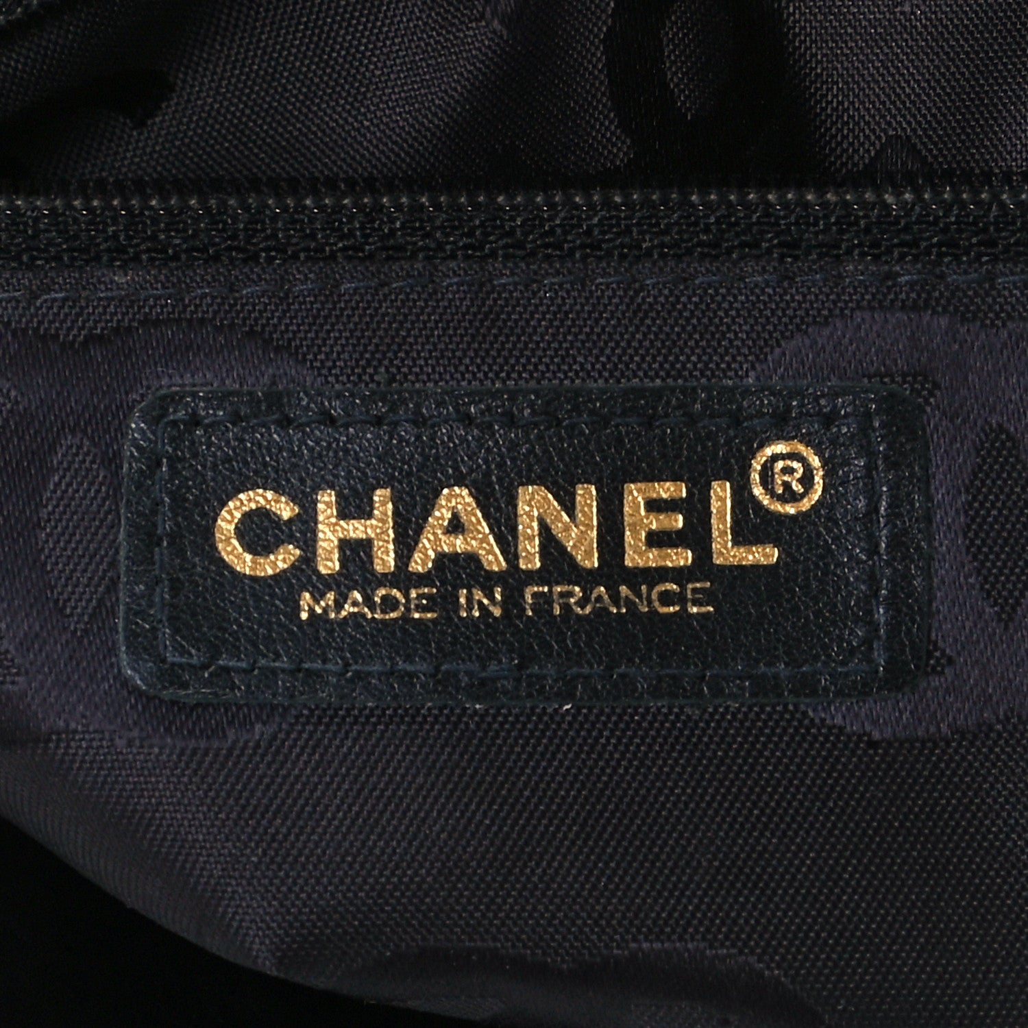 Chanel Calfskin Contrast Stitch Surpique Tote Black 6 of 10