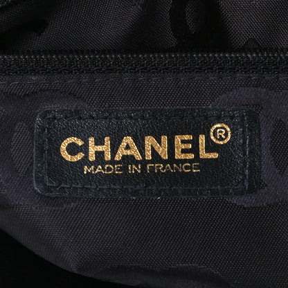 Chanel Calfskin Contrast Stitch Surpique Tote Black 6 of 10