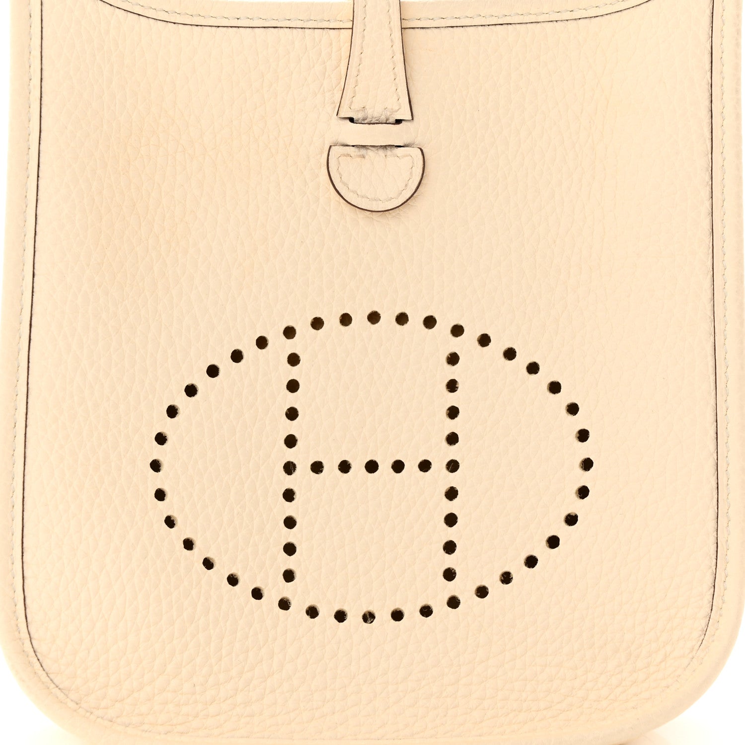 Hermes Taurillon Clemence Amazone Evelyne TPM Nata Craie 6 of 13