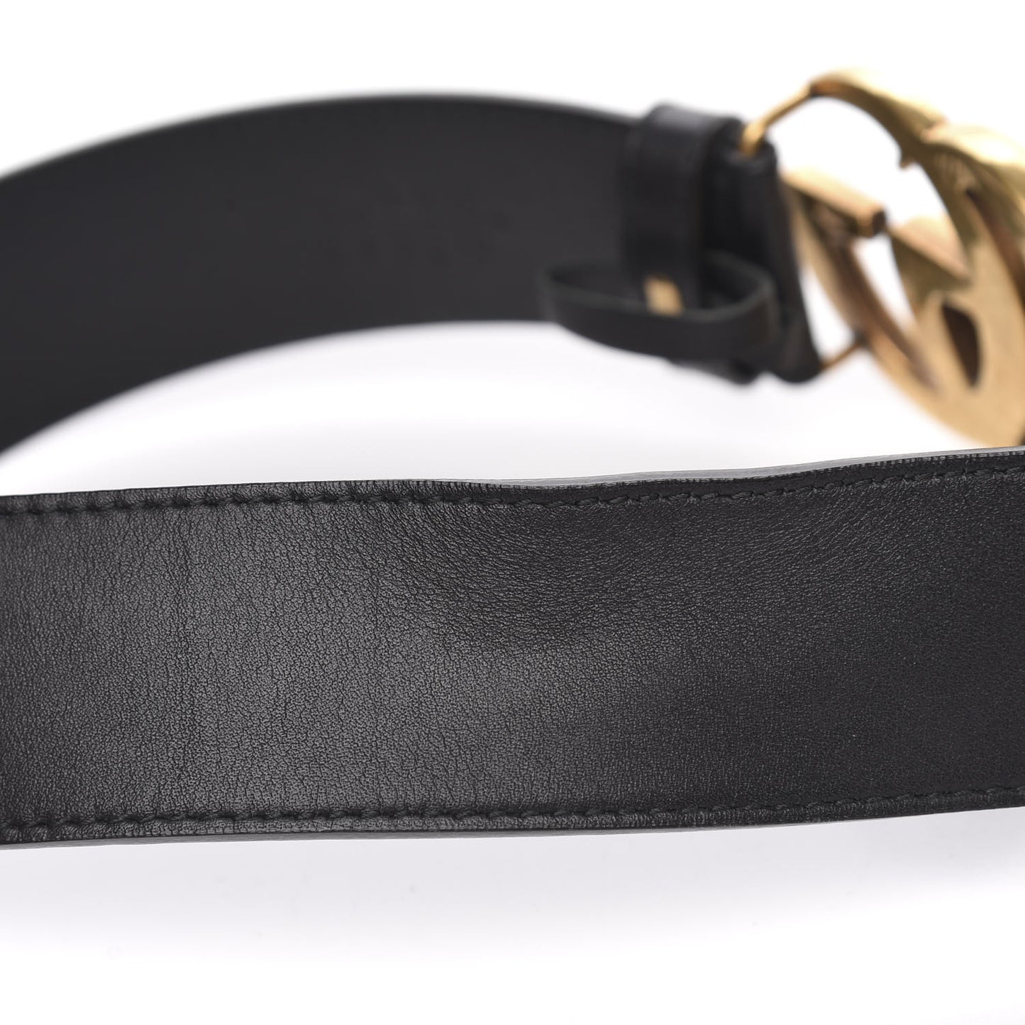 Calfskin Double G 40mm Belt 80 32 Black